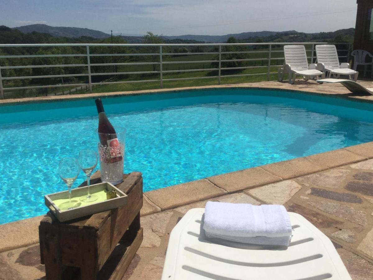 Bed and Breakfast Domaine du Mas Naut à Conques-en-Rouergue Extérieur photo